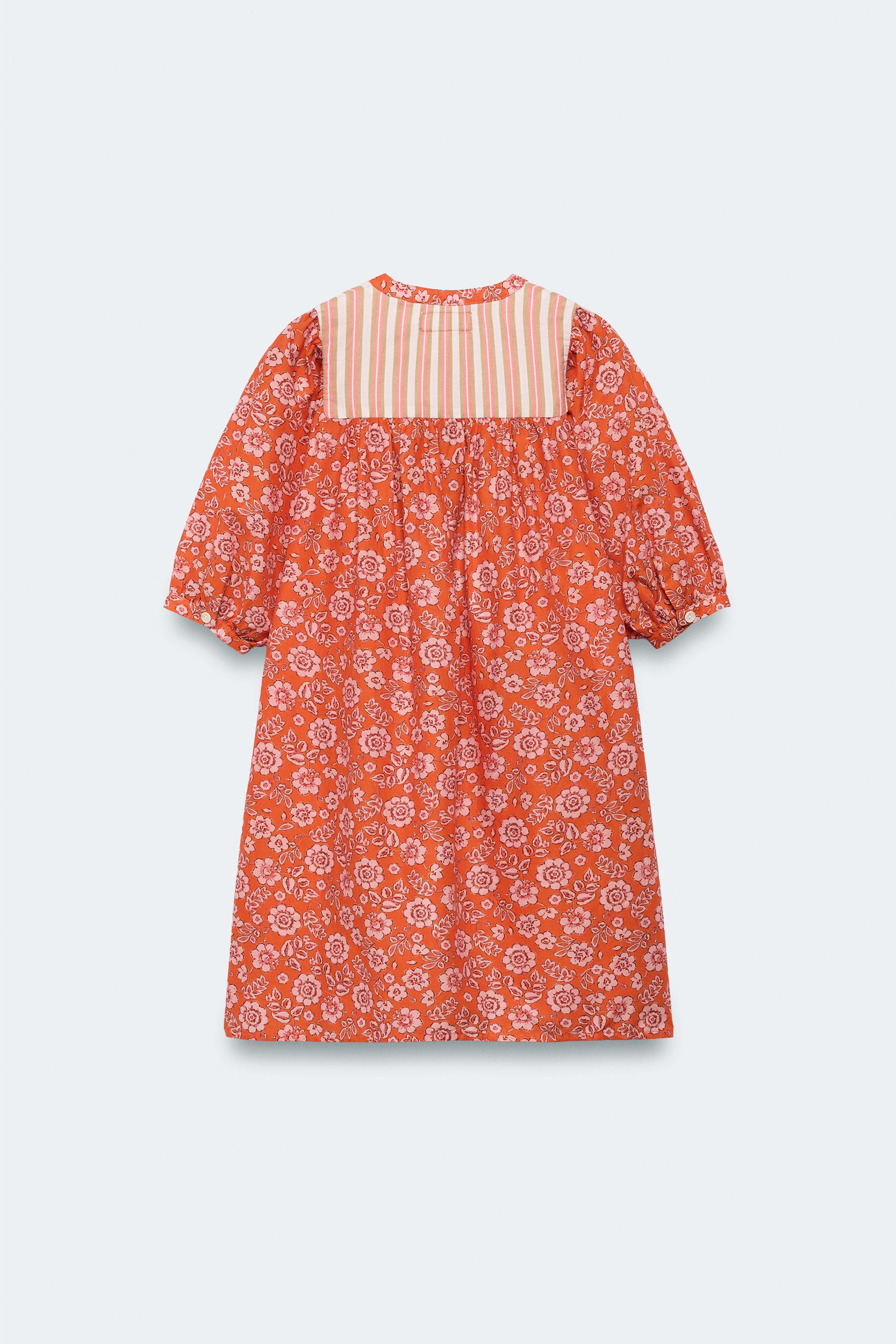 2-14 YEARS / LIMITED EDITION FLORAL KAFTAN DRESS